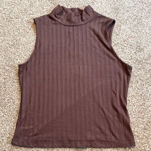 NWT Dynamite Mock Neck Tank